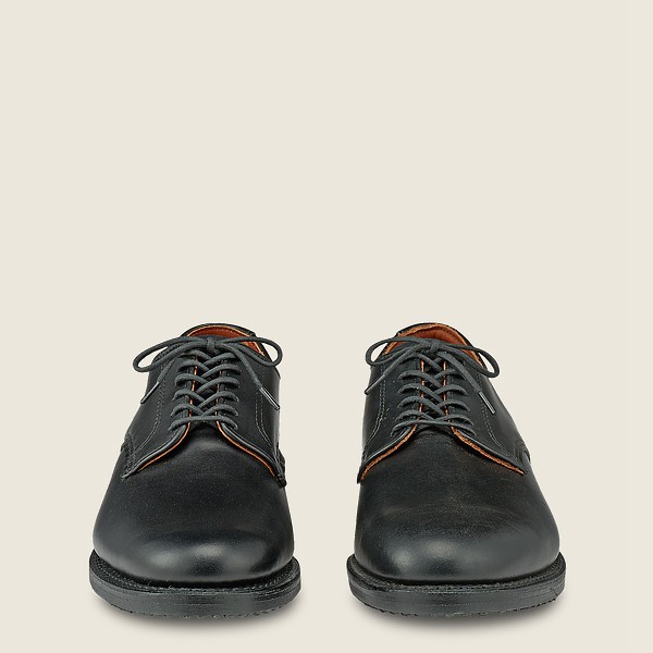 Oxford Herre - Red Wing Williston - Featherstone Læder - Sort - WOYDHX-916